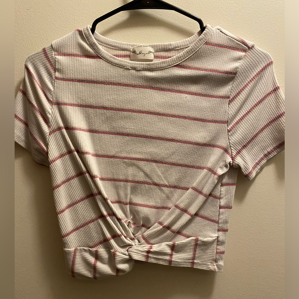 Gage Cropped Tee Size Small